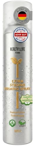 HLV - Extra Strong Firming Spray – VEGAN Stylingspray für Volumen & Extra Starken Halt | Speziell für Ansatz - Lifting, Voluminöse Frisuren & Hochsteckfrisuren | Ohne Rückstände, 300ml