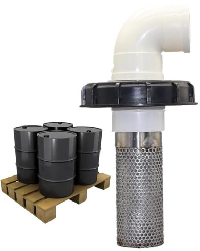 Garden Hose Inlet Filter | Gallon Water Tank Mesh Strainer Cover | Rain Water Inlet Screen Filter Cover Stainless Steel Filter for Gardening