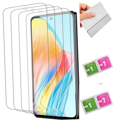 AILIKA - Juego de 4 protectores de hidrogel compatibles con Xiaomi Poco F3 - Seguridad avanzada, revestimiento antihuellas y claridad perfecta