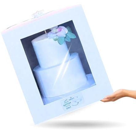 CAKESAFE LITE Cardboard Cake Carrier 14 x 14 x 13