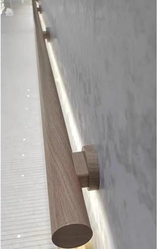 Pasamanos LED con luz, riel de seguridad montado en la pared para escaleras interiores y exteriores