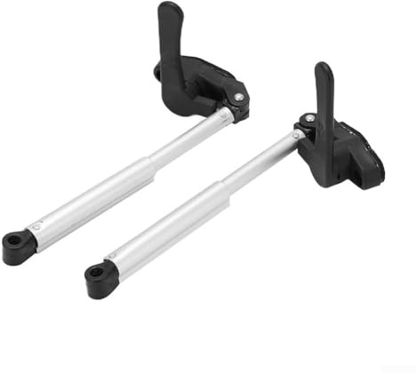 Caravan Window Stays, 230Mm Telescopic Lid Support Strut With Safety Lock And Automatic Opening For RV Camper Caravan Yacht Windows, Aluminum Alloy