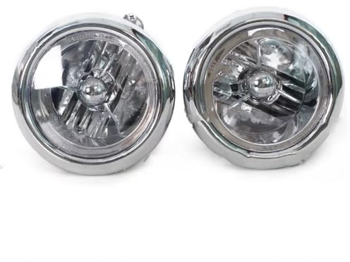 Gtdtixc Feu Antibrouillard Avant Pour Hyundai Pour Santa Pour Fe 2001 2002-06 Lumière Brouillard Avant Voiture Avec Ampoules Lampe Réflectrice Lumière Brouillard(Left Right)