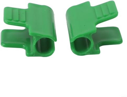 Clip per pellicola per serra, morsetti in plastica per pali da 11 mm, per reti di copertura per serre e tunnel in giardini, telai freddi, coperture per file (30 pezzi)