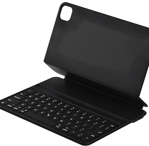 RESTEQ Teclado magnético Bluetooth para iPad Air 4/5 10.9 y iPad Pro 11 con funda protectora, teclas retroiluminadas, conexión inalámbrica