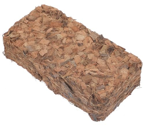 Gatuida Bloque de Cultivo sin Suelo Musgo Sphagnum para Plántulas, Adecuado para Tomates, Pimientos y Flores en Interior y Exterior, 1 Bolsa de 500g