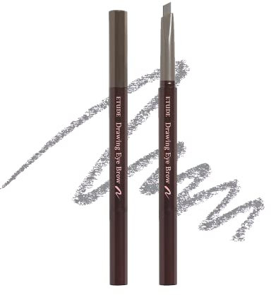 Etude House Disegno Eye Brow 0.25g #5 Grigio 21AD | Matita per sopracciglia a lunga durata | Trucco per sopracciglia dall'aspetto quotidiano naturale dalla texture morbida | K-bellezza