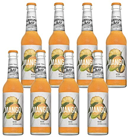 Elephant Bay Ice Tea Mango Pineapple 8 Flaschen je 0,33l Mehrweg Pfand