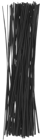 Happyyami Fascette Nero in Filo Plastificato Da 5.91In Set Di 500 Cravatte Riutilizzabili Per Organizzazione Cavi Giardinaggio E Fissaggio Sacchetti Flessibili E Resistenti Per Casa E Ufficio