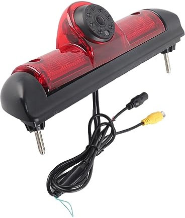 Leapiture Telecamera per Retromarcia HD per Auto, Telecamera per Retromarcia a 170 ° LED per Visione Notturna Luce Freno Montata Sostituzione Installazione Semplice per Boxer Ducato Jumper 2006-2015