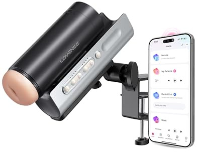 LOVENSE Solace Pro Automatic Male Masturbators, App Remote Control Pocket Pussy Thrusting Blowjob Sex Toys - Machines & Devices for Men Pleasure Adjustable Male Stroker with Immersive AI/VR Experience