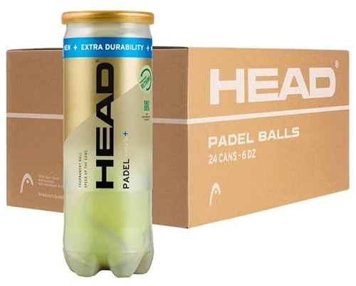 HEAD Padel Pro S + Cartone da 24 tubi da 3 palline