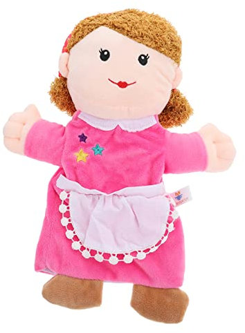 HAWILLOSCH Familien-Mutter Handpuppe Aus Interaktives Spielzeug Für Geschichtenerzählen Für Kreative Aktivitäten Der Vorschule