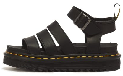 Dr. Martens Women's Blaire Sandal, Black Athena, 5UK, 7 US Women