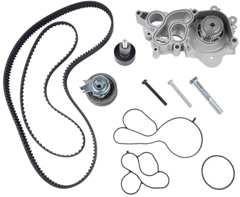 NSGMXT Zahnriemen-Satz Wasserpumpe Kompatibel mit A4 Q3 Le0n Ibi-za 0ctavia G0lf Bee-tle 1.4 TSi CT1167WP2PRO 1987946958