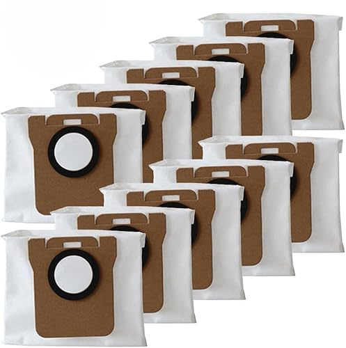 Daaxing 4/10 Staubbeutel passend für Xiaomi X10, X10+, X20+, X20 Pro, X20 Max, M30, M30 Pro, M30S, M40, B116 Roboter-Staubsauger-Ersatzzubehör (10 Stück)