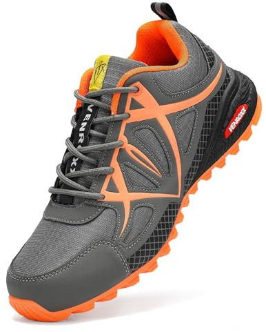 VENROXX Chaussures Trail Homme Légères Basket de Randonnée Respirantes Antidérapantes Chaussures de Marche Outdoor Sports Chaussure de Trekking