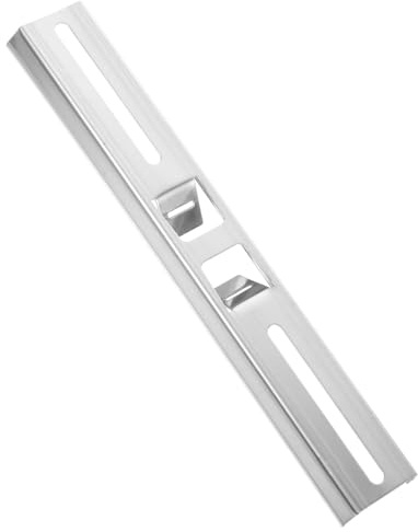 Mikinona Stainless Steel Pole Mount Bracket 30cm for Outdoor Waterproof Electrical Enclosure Junction Box Distribution Monitoring Box Pole Clamp Bracket