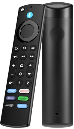 Ersatz-Sprachfernbedienung (4rd Gen) L5B83G Passend für Smart TV (2 Gen,3 Gen,Lite,4K) für AMZ Fir-es TV Stick(4K, 4K Max, HD), für Insignia/Toshiba/Pioneer Smart TVs