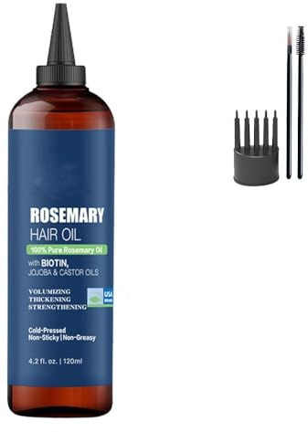 COLD HUG CALM ROOTS 100ML Kürbis-Rosmarin Haaröl – Stärkt Haarwurzeln, Gleicht Kopfhaut, Feuchtigkeit gegen Trockenheit, Kräftigt Haare – Haarpflegeöl für gesundes, glänzendes Haar