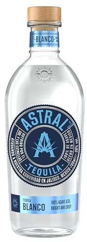 Astral Blanco Tequila | 38% vol | 70cl | Crafted from 100% Blue Weber Agave | Complex & Smooth | Notes of Crisp Citrus, Clover Honey & White Pepper Fruit