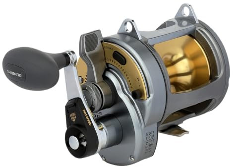 Reel Tyrnos II 30lb 2-Speed Right Hand