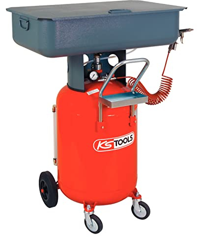 KS Tools 160.0040 Mobile Reinigungsstation für Kleinteile, 60 Liter