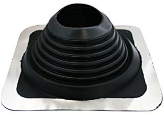 Rohrmanschette, 152-279mm, Nr.7, EPDM, schwarz, für Rohrdurchführungen | Hochflexible, absolut wasserdichte, langlebige, temperaturbeständige und vibrationsausgleichende Dichtung für jedes Dach