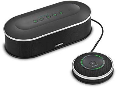 Yamaha 10-YVC1000-NA YVC-1000 - Speaker phone - wireless - Bluetooth - NFC - Black