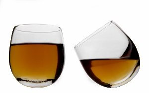Set of 2 Whisky Rockers / Tumblers in Gift Box