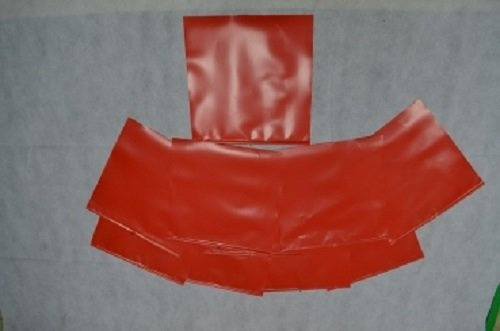 20 Stück Endfahne Schlussfahne Rot 30 x 30 cm Warnflagge überstehende Ladung