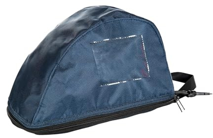 HKM Lightweight Universal Helmet Bag for Riding |Waterproof Bag to Keep Helmet Safe with Soft Protective Padding Inner Lining | Standard Size Bags for Riding Helmet