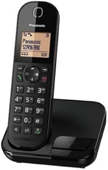 Panasonic Cordless Phone KX-TGC410FRB, Single, Black, no answering Machine