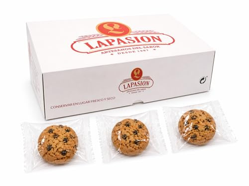 LAPASION - Galletas mini con chips de chocolate | Chispas Chocolate | Galletas individuales | 2kg