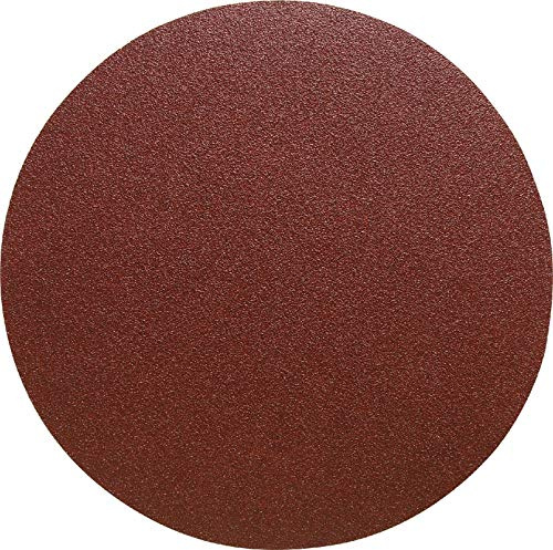 Klingspor PS 22 K Schleifscheibe/Klett Schleifscheiben Schleifpapier | Ø 115 mm (ungelocht) | 50 Stück | Körnung/Korn: 40 (50 Scheiben)