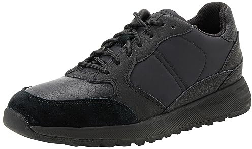 Geox U Molveno A, Scarpe da Ginnastica Uomo, Nero, 42 EU
