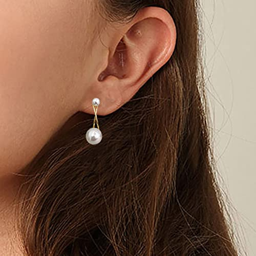 TseenYi Boucles D'oreilles En Perles Or Dangle Boho/Vintage Mariage Bijoux Pour Femmes Et Filles