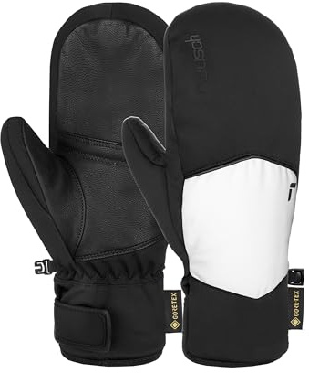 Reusch Gore-TEX Ski-Fäustlinge für Damen | extra warm & wasserdicht | atmungsaktiv, Softshell-Winterhandschuhe für Ski & Outdoor, Größe 6,5-8,5, Amira GORE-TEX
