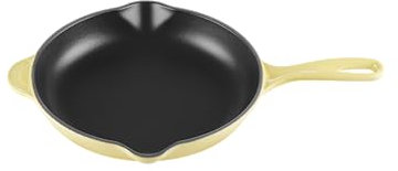 Le Creuset Soleil Klassische Bratpfanne mit Gusseisen-Griff, 22,9 cm