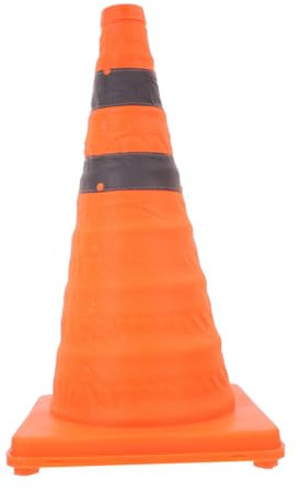 Gatuida Reflective Traffic Cone Multifunktionale Zusammenklappbare Sicherheitsmarkierung Für Verkehrsregelung Notfälle Und Parkplätze Aus Langlebigem Leicht Zu Transportieren Reinigen