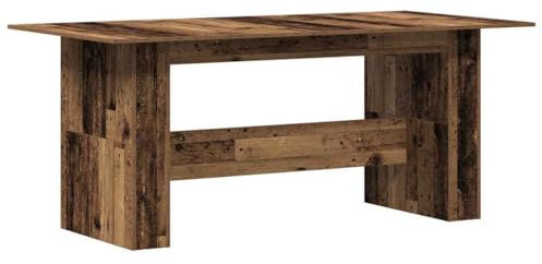 vidaXL Mesa de Comedor de aglomerado Madera Envejecida 180x90x76 cm, Mesa de Cocina, Mesa de Restaurante, Mesa de Comedor de Madera, mesita de Comedor