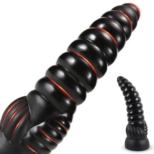 BDSMAGE Dildo anale XXL 27,5 CM, Plug anale Plug anale Perline anali Giocattolo sessuale Dilatatore anale per donne Uomini, Dildo anale Fisting Giocattolo sessuale Giocattoli sessuali