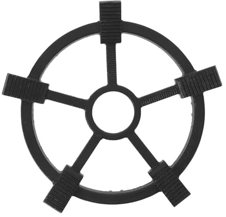iplusmile Soporte Adecuado para Ollas y Sartenes y Antideslizante de Hierro Fundido Resistente al Calor Ahorro de Espacio Cocina y Estufas de Gas