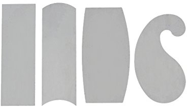 Ziehklingen, Satz, 4-teilig, Stärke 0,4 mm
