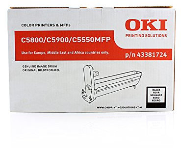 Original OKI 43381724 Bildtrommel Black für OKI C 5800