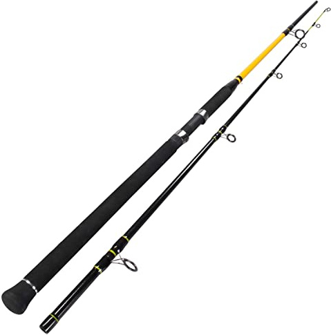 Team Deep Sea Unbreakable Special Pilk Meeresrute | Nahezu unzerstörbar, Glasfaserblank mit SIC-Ringen, Salzwasserfest, Für Ostsee & Norwegen, 2,40m & 2,70m, 120g/160g