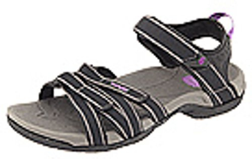 Teva Tirra W's dam sport- och utomhussandaler, Svart svart grå 912, 38.5 EU