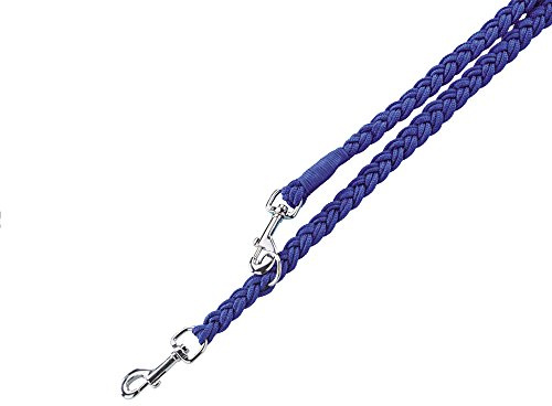 Nobby Führleine geflochten, blau L: 200 cm, B: 25 mm, 1 Stück