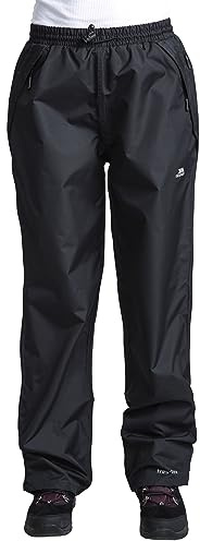Trespass TRS TP75 407256 Tutula Pantaloni impermeabili da donna, Nero, XL