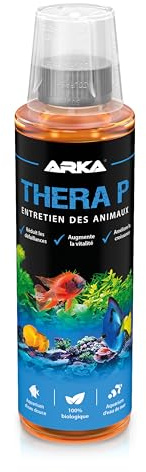 Fischpflege Aquarium 236 ml - TheraP Tierpflegebakterien für Vitale Fische | probiotisch, fördert Wohlbefinden, Vitalität, Farbpracht, reduziert Stress, unterstützt Schleimhaut, Süßwasser Meerwasser